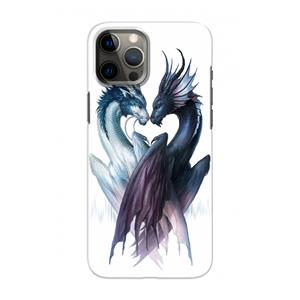 CaseCompany Yin Yang Dragons: Volledig geprint iPhone 12 Pro Hoesje