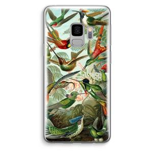 CaseCompany Haeckel Trochilidae: Samsung Galaxy S9 Transparant Hoesje