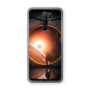 CaseCompany Ephemeral: Xiaomi Redmi 9 Transparant Hoesje