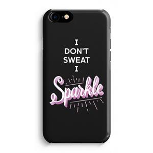 CaseCompany Sparkle quote: iPhone 8 Volledig Geprint Hoesje