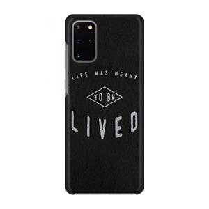 CaseCompany To be lived: Volledig geprint Samsung Galaxy S20 Plus Hoesje