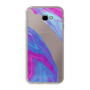 CaseCompany Zweverige regenboog: Samsung Galaxy J4 Plus Transparant Hoesje