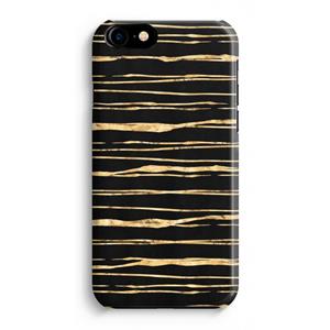 CaseCompany Gouden strepen: iPhone 8 Volledig Geprint Hoesje