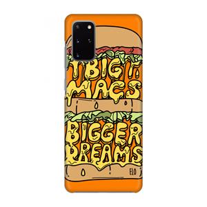 CaseCompany Big Macs Bigger Dreams: Volledig geprint Samsung Galaxy S20 Plus Hoesje