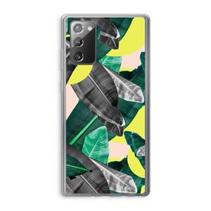 CaseCompany Fantasie jungle: Samsung Galaxy Note 20 / Note 20 5G Transparant Hoesje