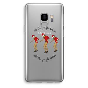 CaseCompany Jingle Ladies: Samsung Galaxy S9 Transparant Hoesje