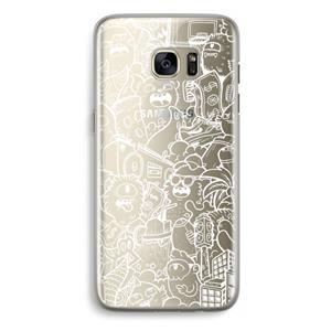 CaseCompany Vexx City #2: Samsung Galaxy S7 Edge Transparant Hoesje