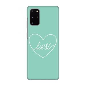 CaseCompany Best heart pastel: Volledig geprint Samsung Galaxy S20 Plus Hoesje