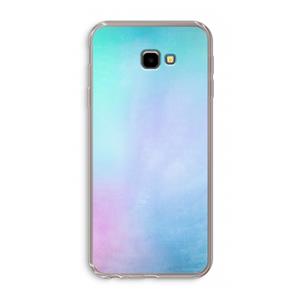 CaseCompany mist pastel: Samsung Galaxy J4 Plus Transparant Hoesje