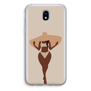 CaseCompany Let's get salty: Samsung Galaxy J5 (2017) Transparant Hoesje