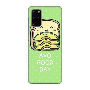 CaseCompany Avo Good Day: Volledig geprint Samsung Galaxy S20 Plus Hoesje