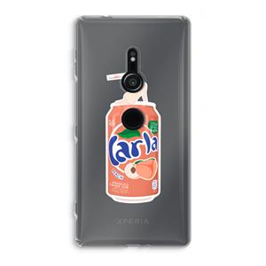 CaseCompany S(peach)less: Sony Xperia XZ2 Transparant Hoesje
