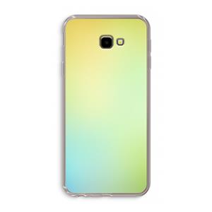 CaseCompany Minty mist pastel: Samsung Galaxy J4 Plus Transparant Hoesje