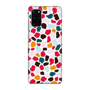 CaseCompany Colored Giraffe: Volledig geprint Samsung Galaxy S20 Plus Hoesje
