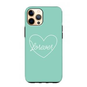 CaseCompany Forever heart pastel: iPhone 12 Pro Max Tough Case