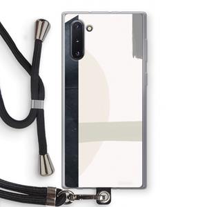CaseCompany Baca: Samsung Galaxy Note 10 Transparant Hoesje met koord