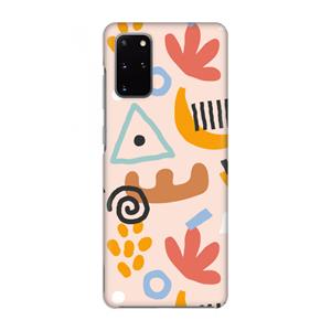 CaseCompany Abstract: Volledig geprint Samsung Galaxy S20 Plus Hoesje