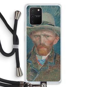 CaseCompany Van Gogh: Samsung Galaxy S10 Lite Transparant Hoesje met koord