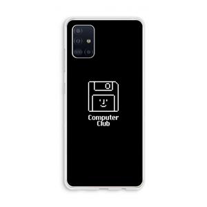 CaseCompany Hello: Galaxy A51 4G Transparant Hoesje