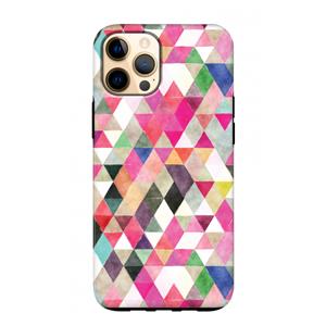 CaseCompany Gekleurde driehoekjes: iPhone 12 Pro Max Tough Case