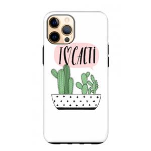 CaseCompany I love cacti: iPhone 12 Pro Max Tough Case