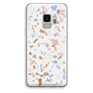 CaseCompany Terrazzo N°8: Samsung Galaxy S9 Transparant Hoesje