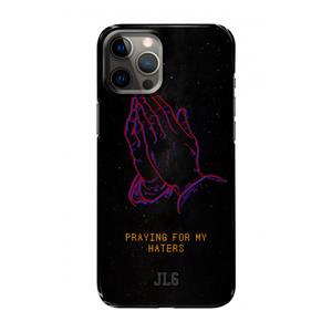CaseCompany Praying For My Haters: Volledig geprint iPhone 12 Pro Hoesje