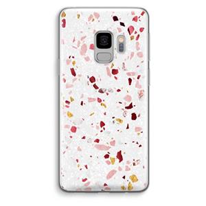 CaseCompany Terrazzo N°9: Samsung Galaxy S9 Transparant Hoesje