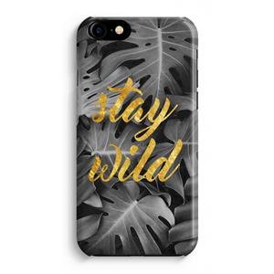 CaseCompany Stay wild: iPhone 8 Volledig Geprint Hoesje