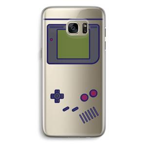 CaseCompany Game On: Samsung Galaxy S7 Edge Transparant Hoesje