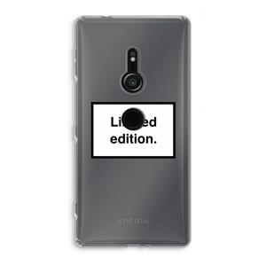 CaseCompany Limited edition: Sony Xperia XZ2 Transparant Hoesje