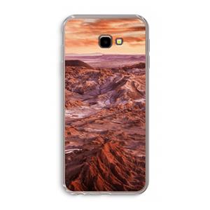 CaseCompany Mars: Samsung Galaxy J4 Plus Transparant Hoesje
