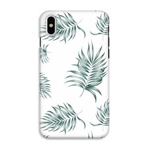 CaseCompany Simple leaves: iPhone X Tough Case