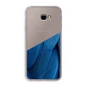 CaseCompany Pauw: Samsung Galaxy J4 Plus Transparant Hoesje