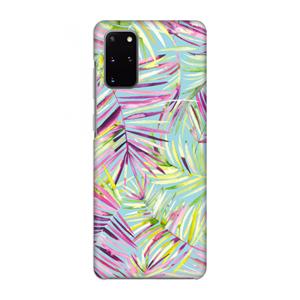 CaseCompany Tropical Palms Blue: Volledig geprint Samsung Galaxy S20 Plus Hoesje