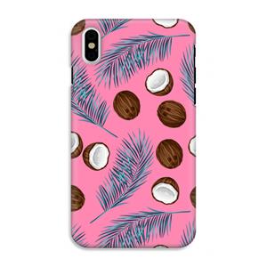 CaseCompany Kokosnoot roze: iPhone X Tough Case