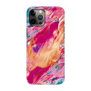 CaseCompany Pastel Echoes: Volledig geprint iPhone 12 Pro Hoesje