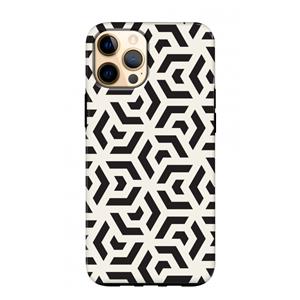 CaseCompany Crazy pattern: iPhone 12 Pro Max Tough Case