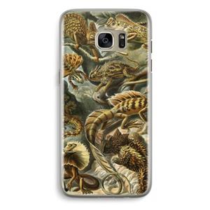 CaseCompany Haeckel Lacertilia: Samsung Galaxy S7 Edge Transparant Hoesje