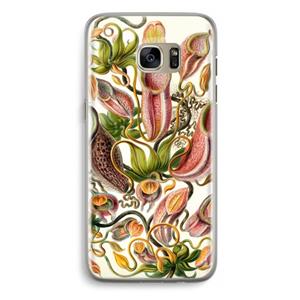 CaseCompany Haeckel Nepenthaceae: Samsung Galaxy S7 Edge Transparant Hoesje
