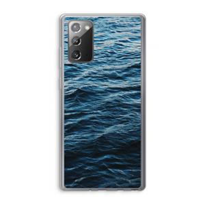 CaseCompany Oceaan: Samsung Galaxy Note 20 / Note 20 5G Transparant Hoesje