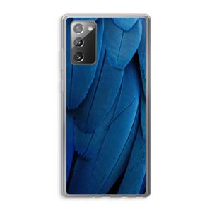 CaseCompany Pauw: Samsung Galaxy Note 20 / Note 20 5G Transparant Hoesje