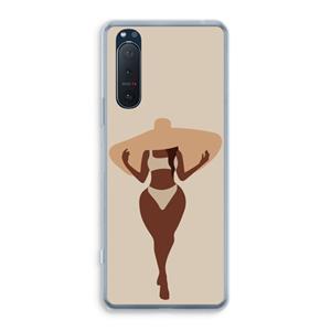CaseCompany Let's get salty: Sony Xperia 5 II Transparant Hoesje