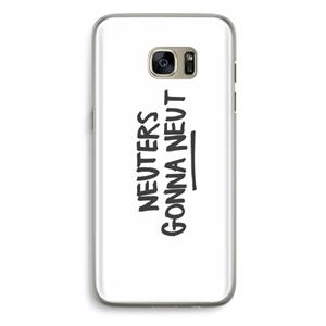 CaseCompany Neuters: Samsung Galaxy S7 Edge Transparant Hoesje
