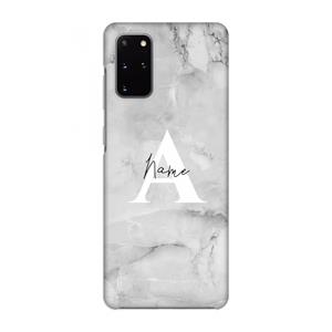 CaseCompany Ivory Marble: Volledig geprint Samsung Galaxy S20 Plus Hoesje