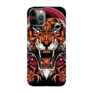 CaseCompany Tiger and Rattlesnakes: Volledig geprint iPhone 12 Pro Hoesje