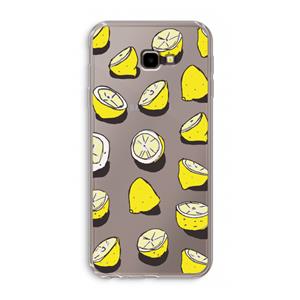 CaseCompany When Life Gives You Lemons...: Samsung Galaxy J4 Plus Transparant Hoesje