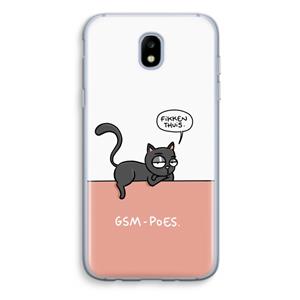 CaseCompany GSM poes: Samsung Galaxy J5 (2017) Transparant Hoesje