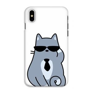 CaseCompany Cool cat: iPhone X Tough Case