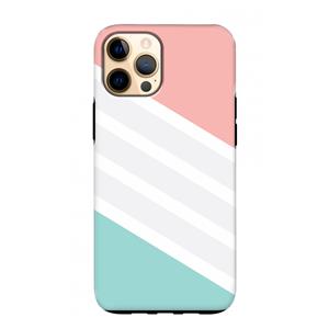 CaseCompany Strepen pastel: iPhone 12 Pro Max Tough Case